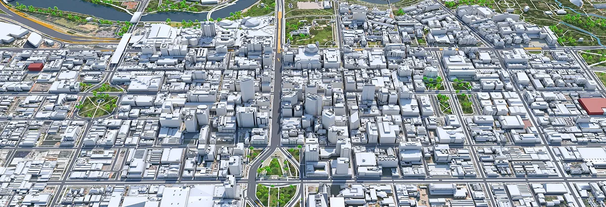 adelaide 3d render